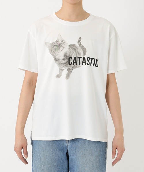 BARNYARDSTORM(バンヤードストーム)の「BARNYARDSTORM / ベンガルT / マシンウォッシャブル(Tシャツ/カットソー・レディース・オフホワイト/ホワイト・FREE)」の3枚目の写真