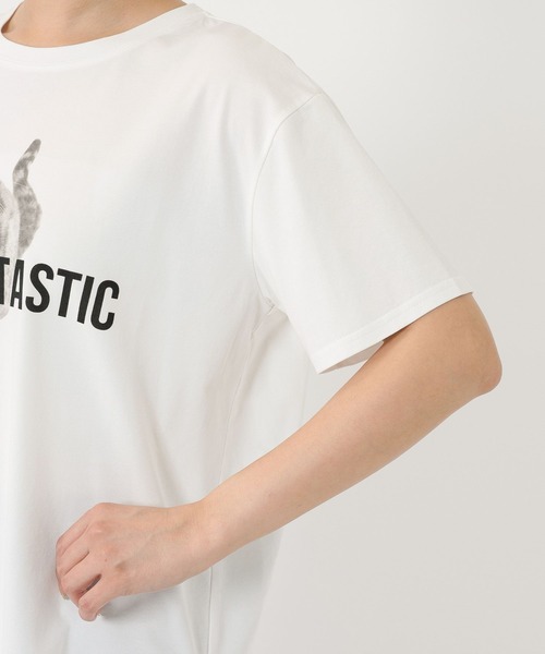 BARNYARDSTORM(バンヤードストーム)の「BARNYARDSTORM / ベンガルT / マシンウォッシャブル(Tシャツ/カットソー・レディース・オフホワイト/ホワイト・FREE)」の9枚目の写真