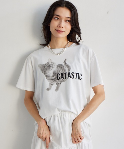 BARNYARDSTORM(バンヤードストーム)の「BARNYARDSTORM / ベンガルT / マシンウォッシャブル(Tシャツ/カットソー・レディース・オフホワイト/ホワイト・FREE)」の12枚目の写真