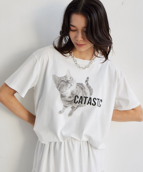 BARNYARDSTORM(バンヤードストーム)の「BARNYARDSTORM / ベンガルT / マシンウォッシャブル(Tシャツ/カットソー・レディース・オフホワイト/ホワイト・FREE)」の13枚目の写真