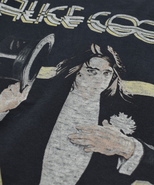 HANES(ヘインズ)の「【USED】Y2K Hanes “ALICE COOPER/WELCOME TO MY NIGHTMARE” バンド Tシャツ(Tシャツ/カットソー・メンズ・ブラック・LARGE)」の3枚目の写真