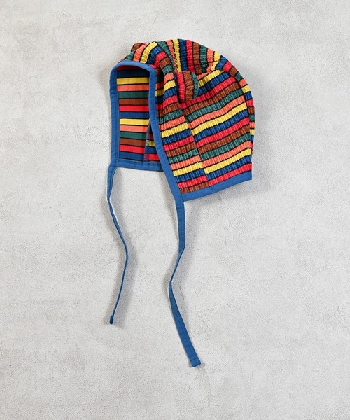 MARKEY'S(マーキーズ)の「ふわリブmimiキャップ(キャップ・キッズ・ピンク系その他/イエロー系その他・M/S)」の5枚目の写真