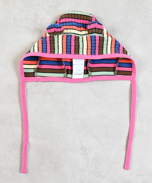 MARKEY'S(マーキーズ)の「ふわリブmimiキャップ(キャップ・キッズ・ピンク系その他/イエロー系その他・M/S)」の19枚目の写真