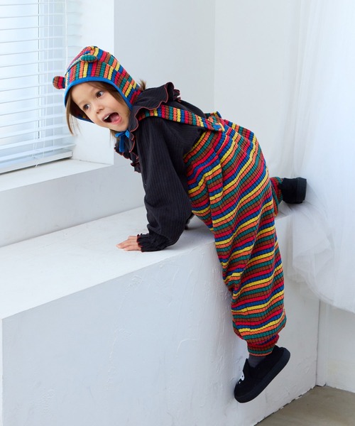 MARKEY'S(マーキーズ)の「ふわリブmimiキャップ(キャップ・キッズ・ピンク系その他/イエロー系その他・M/S)」の14枚目の写真