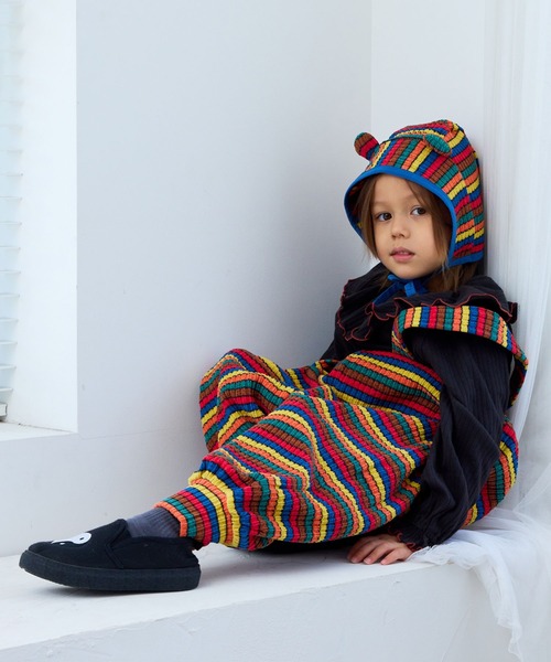 MARKEY'S(マーキーズ)の「ふわリブmimiキャップ(キャップ・キッズ・ピンク系その他/イエロー系その他・M/S)」の11枚目の写真