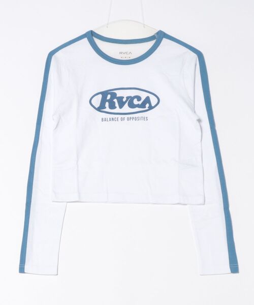 RVCA(ルーカ)の「RVCA/ルーカ ロンT ショート丈 BF044-050(Tシャツ/カットソー・レディース・ブラック/ホワイト・M)」の16枚目の写真