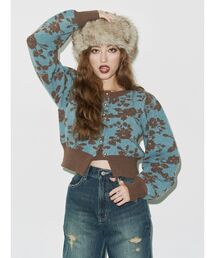 EVRIS | フラワーアンサンブルニットトップス(ニット/セーター)