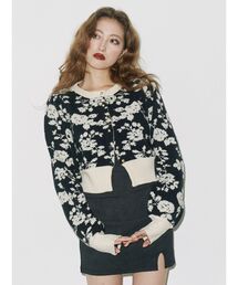 EVRIS | フラワーアンサンブルニットトップス(ニット/セーター)