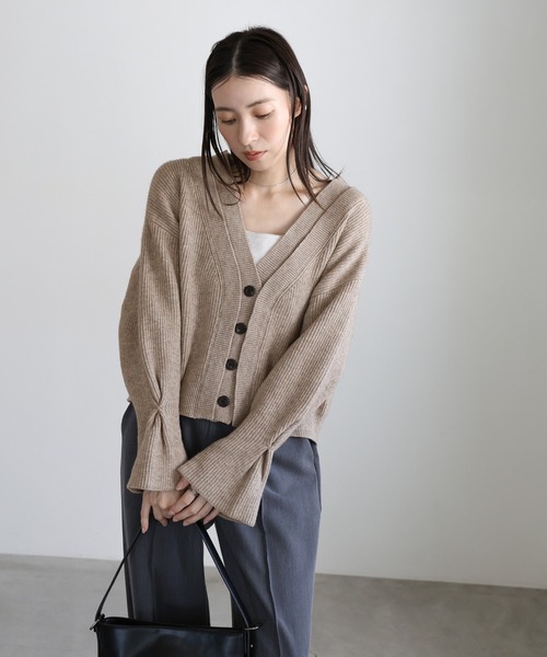 ダブルカラーカーディガン（カーディガン/ボレロ）｜select MOCA