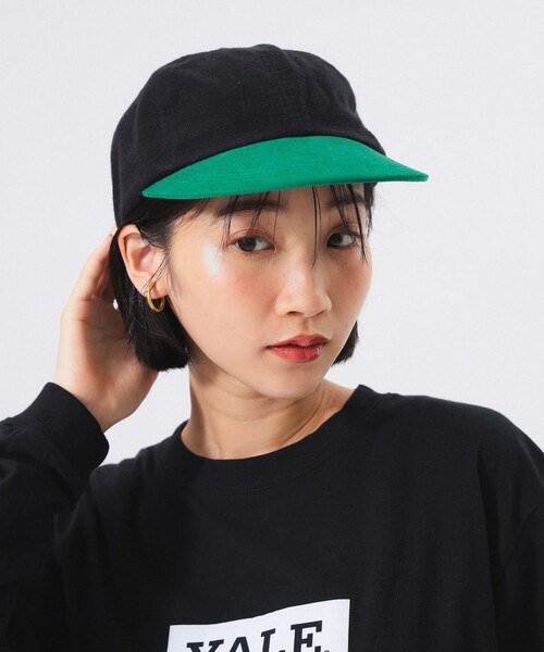 BEAMS BOY（ビームスボーイ）の「【1/15再値下げ】【別注】WINNER CAP / 2TONE CAP 25FW（キャップ・レディース・ブラック/ブラウン・ONE SIZE）」の3枚目の写真