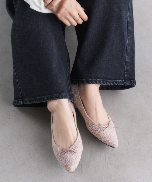 ポインテッドツイードバレエ（バレエシューズ）｜LE TALON（ルタロン