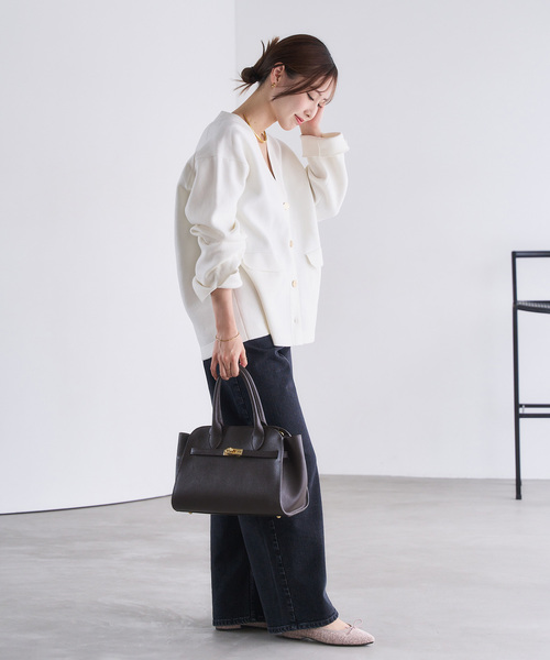 LE TALON（ルタロン）の「ポインテッドツイードバレエ（バレエシューズ・レディース・グリーン/ピンク・22cm/22.5cm/23cm/23.5cm/24cm/24.5cm/25cm/21/25.5cm）」の3枚目の写真