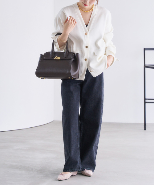 LE TALON（ルタロン）の「ポインテッドツイードバレエ（バレエシューズ・レディース・グリーン/ピンク・22cm/22.5cm/23cm/23.5cm/24cm/24.5cm/25cm/21/25.5cm）」の4枚目の写真