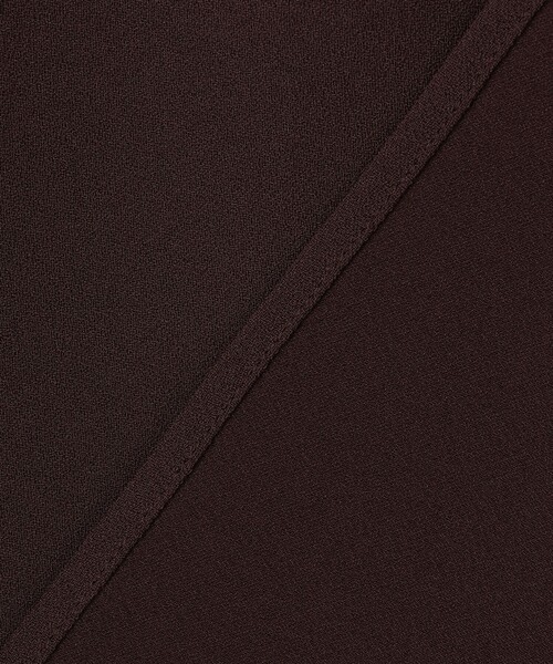 J.PRESS YORK STREET(ジェイプレスヨークストリート)の「【WOMEN】ドルマンシルエット ブラウス(シャツ/ブラウス・レディース・ブラック系/ブラウン系・F)」の5枚目の写真