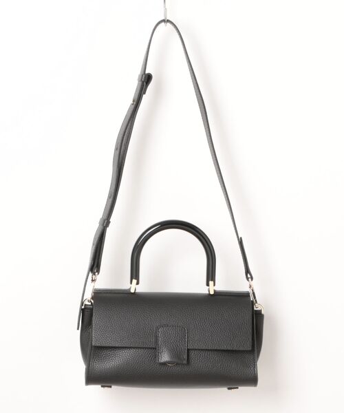 LORISTELLA(ロリステッラ)の「【LORISTELLA】スモールサイズレザーフラップバッグ(Q56476)(ハンドバッグ・レディース・ブラック/ブラウン・ALL)」の7枚目の写真