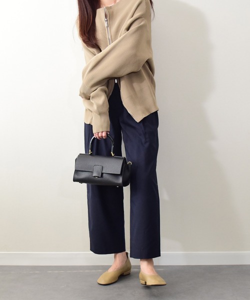 LORISTELLA(ロリステッラ)の「【LORISTELLA】スモールサイズレザーフラップバッグ(Q56476)(ハンドバッグ・レディース・ブラック/ブラウン・ALL)」の9枚目の写真