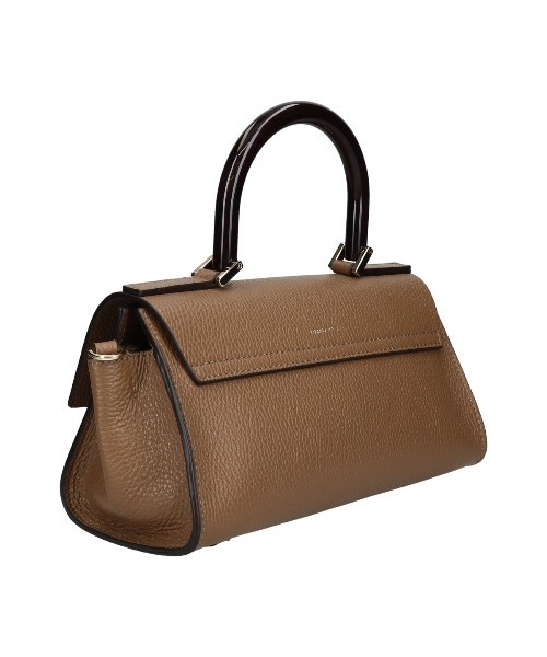 LORISTELLA(ロリステッラ)の「【LORISTELLA】スモールサイズレザーフラップバッグ(Q56476)(ハンドバッグ・レディース・ブラック/ブラウン・ALL)」の14枚目の写真