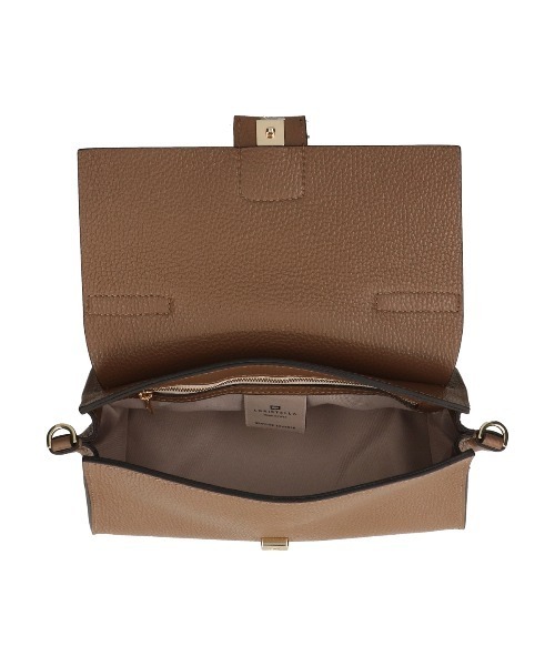 LORISTELLA(ロリステッラ)の「【LORISTELLA】スモールサイズレザーフラップバッグ(Q56476)(ハンドバッグ・レディース・ブラック/ブラウン・ALL)」の17枚目の写真