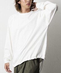 FREAK'S STORE | 限定展開 ビッグシルエット USA COTTON ラグランスリーブ スピンドル Tシャツ / ヘムコード(Tシャツ/カットソー)