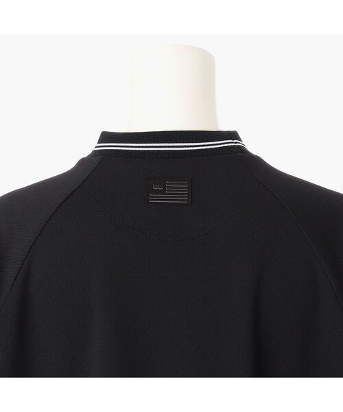 BRIEFING（ブリーフィング）の「【BRIEFING GOLF／ブリーフィングゴルフ】 LA WOME’S MINI LINE HIGHNECK （リラックスフィット）（Tシャツ/カットソー・レディース・ブルー/ブラック/ホワイト・M/S）」の6枚目の写真