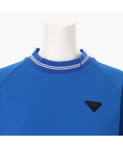 BRIEFING（ブリーフィング）の「【BRIEFING GOLF／ブリーフィングゴルフ】 LA WOME’S MINI LINE HIGHNECK （リラックスフィット）（Tシャツ/カットソー・レディース・ブルー/ブラック/ホワイト・M/S）」の17枚目の写真