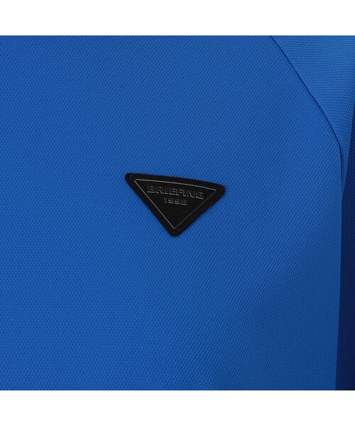 BRIEFING（ブリーフィング）の「【BRIEFING GOLF／ブリーフィングゴルフ】 LA WOME’S MINI LINE HIGHNECK （リラックスフィット）（Tシャツ/カットソー・レディース・ブルー/ブラック/ホワイト・M/S）」の18枚目の写真