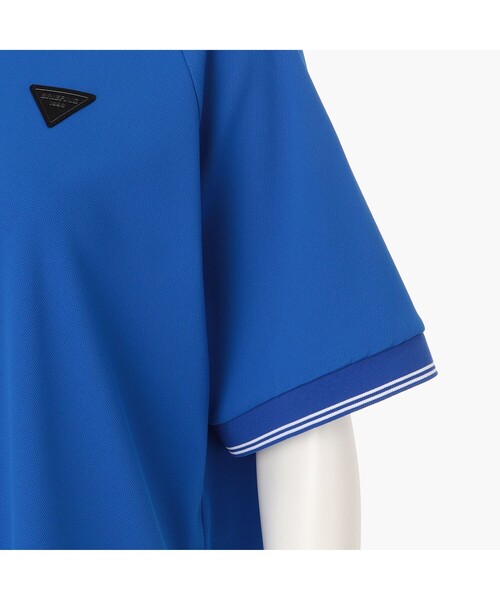 BRIEFING（ブリーフィング）の「【BRIEFING GOLF／ブリーフィングゴルフ】 LA WOME’S MINI LINE HIGHNECK （リラックスフィット）（Tシャツ/カットソー・レディース・ブルー/ブラック/ホワイト・M/S）」の20枚目の写真