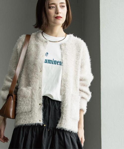 アンミヌUNMINOU☆マルチドットムースカーディガン(WHITE) アンミヌUNMINOU☆マルチドットムースカーディガン(WHITE) - メルカリ