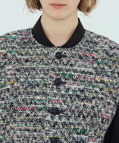 ツイードショートジレ（その他アウター）｜TOMORROWLAND .B