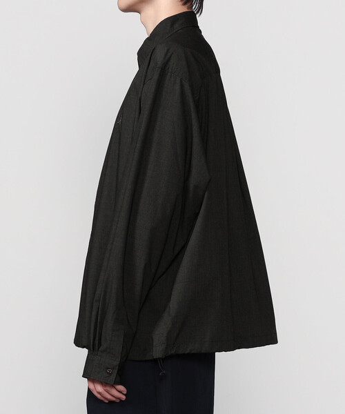 GYMPHLEX（ジムフレックス）の「Gymphlex | ショート ボタンダウン長袖シャツ MEN（シャツ/ブラウス・メンズ・グレー系その他/チャコール・M/L）」の10枚目の写真