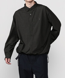 GYMPHLEX | Gymphlex | ショート ボタンダウン長袖シャツ MEN(シャツ/ブラウス)