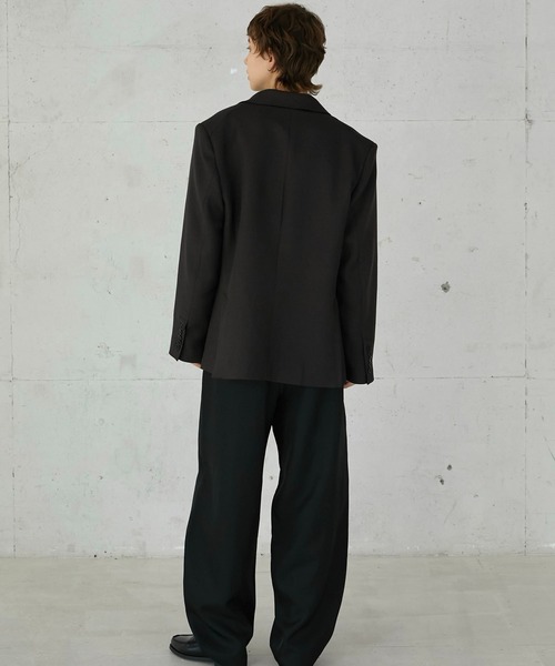 LA PEAU DE GEM(ラポドゥジェム)の「【LA PEAU DE GEM】wide cocoon pants/ワイドコクーンパンツ(その他パンツ・レディース・ブラック/ベージュ・1/2)」の16枚目の写真