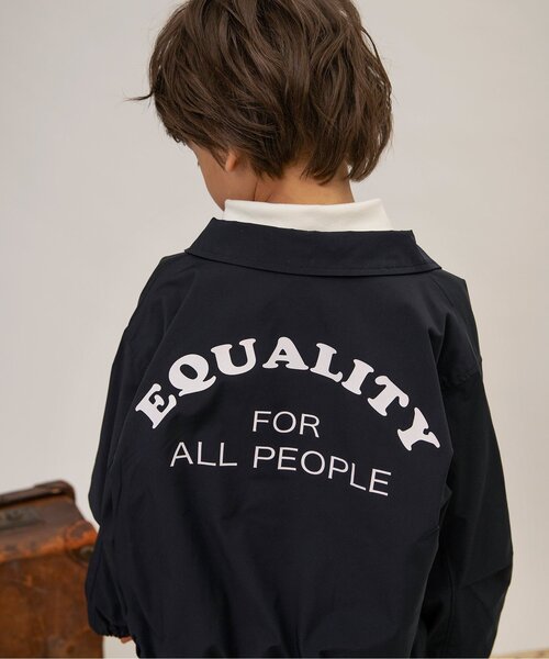 BREEZE（ブリーズ）の「【ジュニア対応】バックロゴジャケット（テーラードジャケット・キッズ・ベージュ/ネイビー・80/90/100/110/120/130/140）」の12枚目の写真