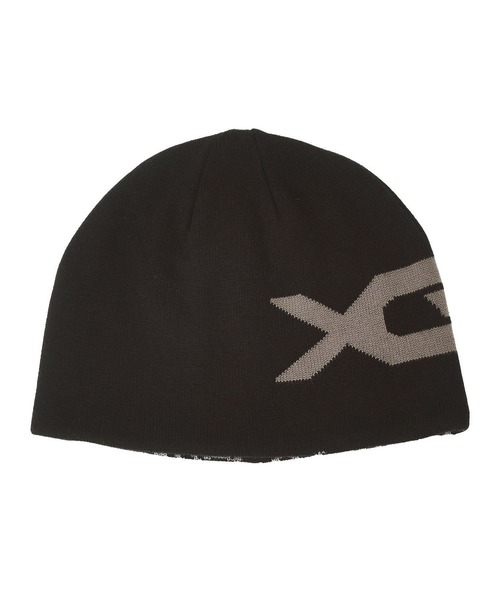 セール】REVERSIBLE JACQUARD BEANIE（ニットキャップ/ビーニー）｜X