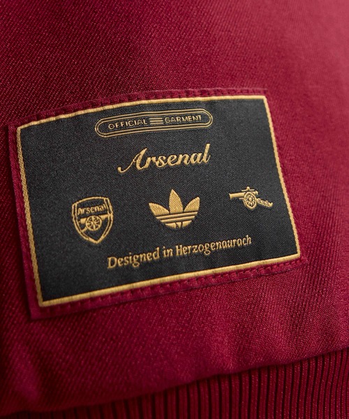 adidas（アディダス）の「アーセナル テラスアイコン トラックトップ / ジャージ / トラックジャケット / アディダス adidas（ジャージ・メンズ・レッド・MEDIUM/SMALL/LARGE/X-LARGE/XX-LARGE/3XL）」の7枚目の写真