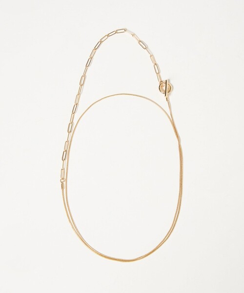 CITEN(シテン)の「<CITEN>マンテルモチーフマルチウェイネックレス(ネックレス・レディース・ゴールド/シルバー・FREE)」の3枚目の写真