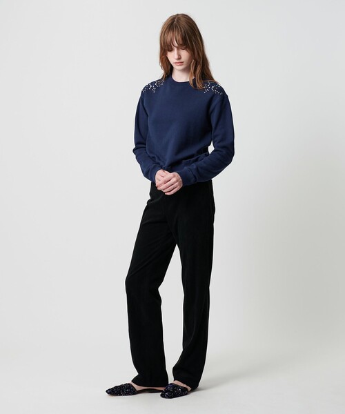 セール】＜ATTISESSION＞スタッズライク スウェット（スウェット