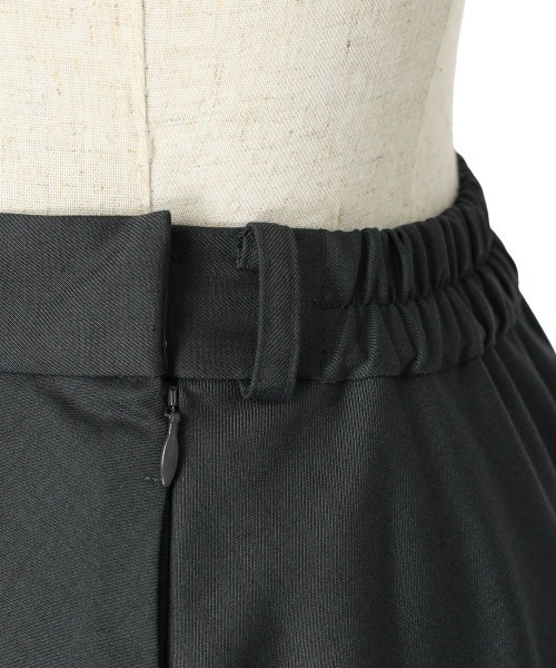 F i.n.t(フィント)の「【セットアップ対応】チェックフリル使いフレアースカート(スカート・レディース・ブラウン/ネイビー・FREE)」の22枚目の写真