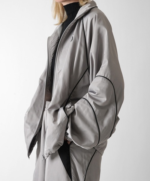 Y2K ブロークコア ワンポイントロゴプリント フルジップトラック