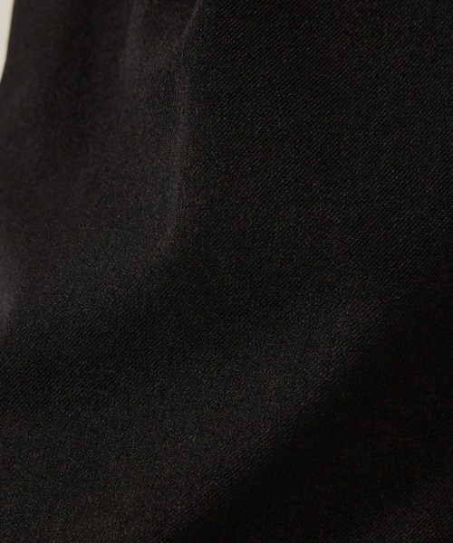 qualite（カリテ）の「【大人のワイドパンツ】ウーリッシュツイルパンツ/秋服/冬服/オフィスカジュアル/ワイドパンツ（その他パンツ・レディース・ブラック/オフホワイト/モカ・38/36）」の16枚目の写真