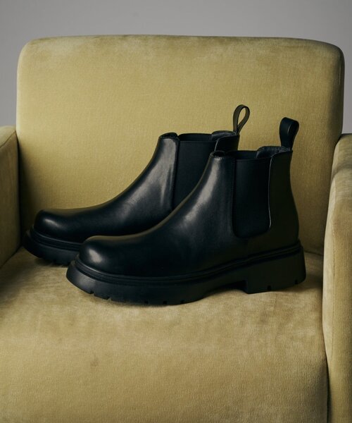 Lui's(ルイス)の「ボリュームサイドゴア(ブーツ・メンズ・ブラック・41/42/43)」の8枚目の写真