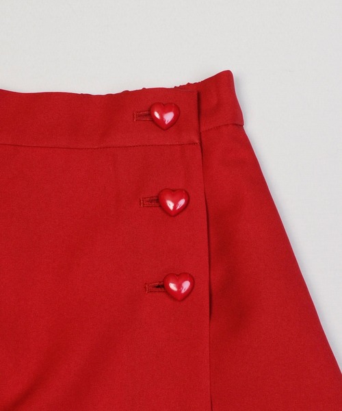 MILK（ミルク）の「ハート Button wrap キュロット（その他パンツ・レディース・A/B・FREE）」の5枚目の写真