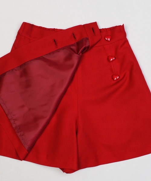 MILK（ミルク）の「ハート Button wrap キュロット（その他パンツ・レディース・A/B・FREE）」の6枚目の写真