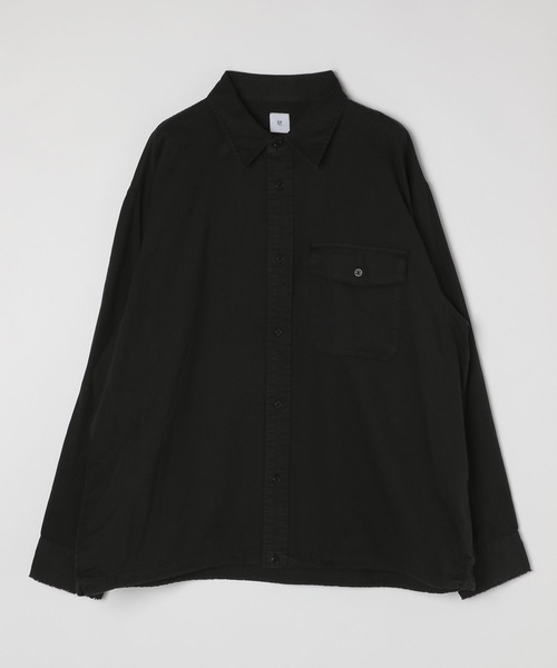 BAYFLOW(ベイフロー)の「【EF(エフ)】ブラウジングシャツGD(MEN)(その他トップス・メンズ・ブラック・LARGE/MEDIUM)」の1枚目の写真
