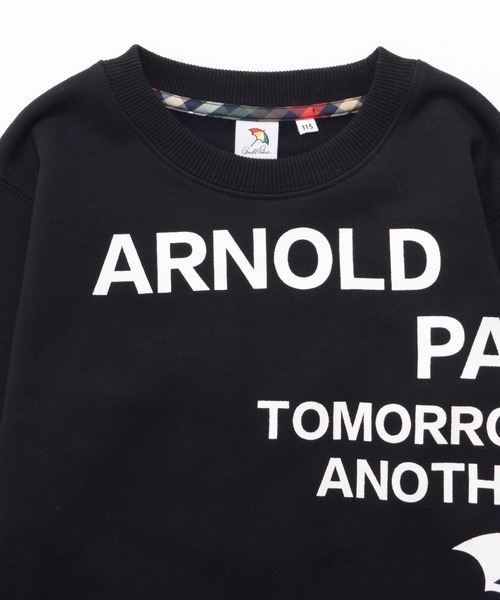 Arnold Palmer(アーノルドパーマー)の「アソート グラフィック スウェット(スウェット・キッズ・ブラック/レッド・95cm/105cm/115cm/125cm/135cm/145cm)」の4枚目の写真