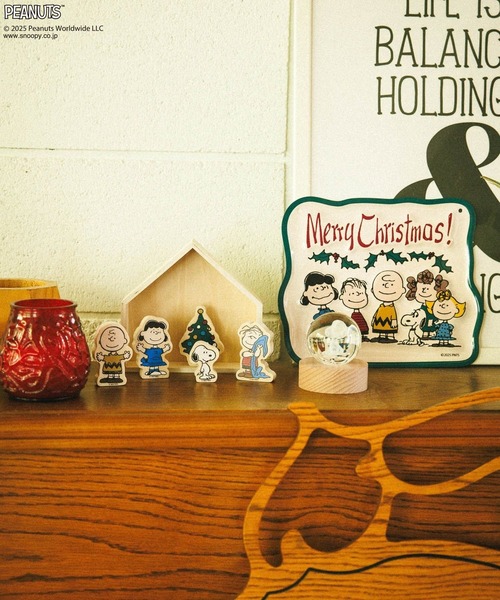 PEANUTS×BAYFLOW】ウッドBOXセット☆2025X'mas☆（インテリア雑貨