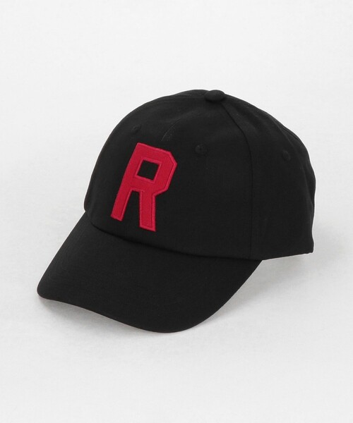 Russell Athletic（ラッセルアスレティック）の「【別注】＜RUSSELL ATHLETIC＞R キャップ / 帽子 / キッズ（キャップ・キッズ・ブラック/ベージュ/コバルトブルー・FREE(54-56cm)）」の2枚目の写真