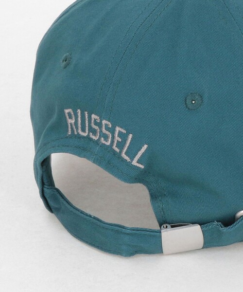 Russell Athletic（ラッセルアスレティック）の「【別注】＜RUSSELL ATHLETIC＞R キャップ / 帽子 / キッズ（キャップ・キッズ・ブラック/ベージュ/コバルトブルー・FREE(54-56cm)）」の9枚目の写真