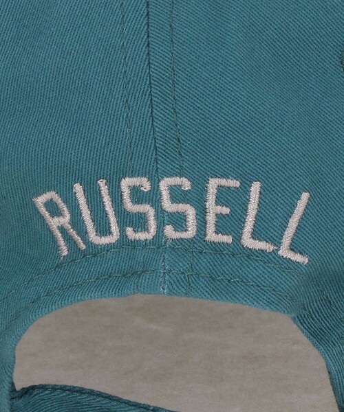 Russell Athletic（ラッセルアスレティック）の「【別注】＜RUSSELL ATHLETIC＞R キャップ / 帽子 / キッズ（キャップ・キッズ・ブラック/ベージュ/コバルトブルー・FREE(54-56cm)）」の10枚目の写真