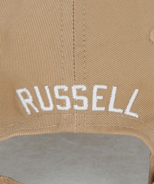 Russell Athletic（ラッセルアスレティック）の「【別注】＜RUSSELL ATHLETIC＞R キャップ / 帽子 / キッズ（キャップ・キッズ・ブラック/ベージュ/コバルトブルー・FREE(54-56cm)）」の18枚目の写真
